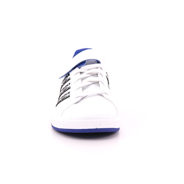 Scarpa Strappi + Elastico Adidas Bambino Bianco  Scarpe 1270 - IF0925