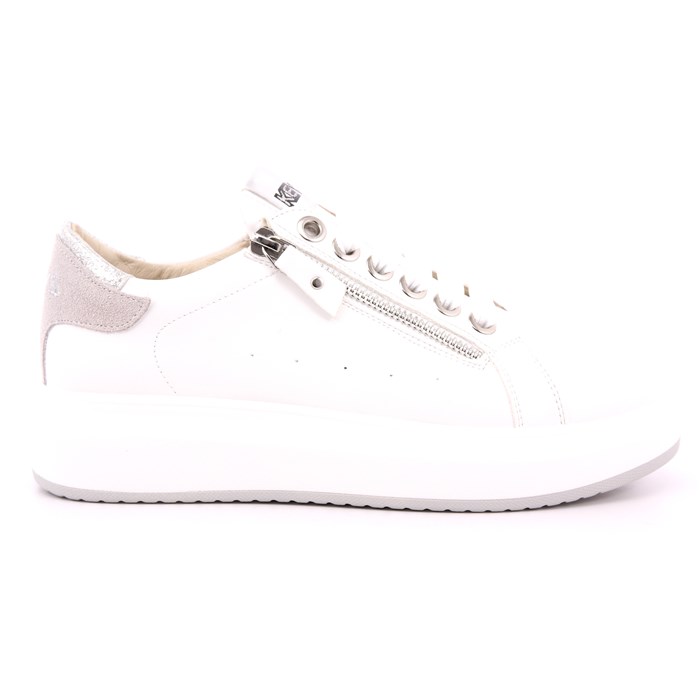 Scarpa Allacciata Keys Donna Bianco  Scarpe 166 - K-9001A