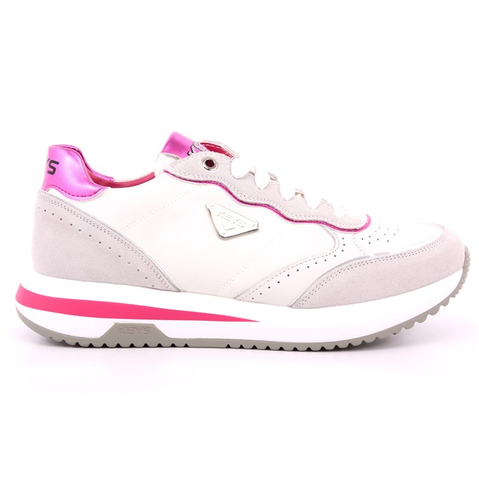 Scarpa Allacciata Keys Donna Bianco Scarpa Allacciata Keys Donna Bianco Scarpe 167 - K-9232A