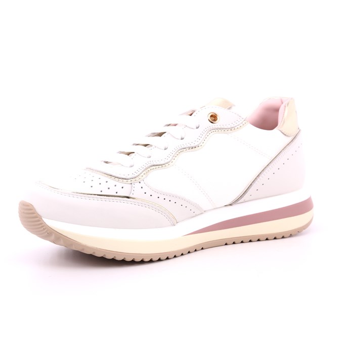 Scarpa Allacciata Keys Donna Bianco  Scarpe 168 - K-9232B