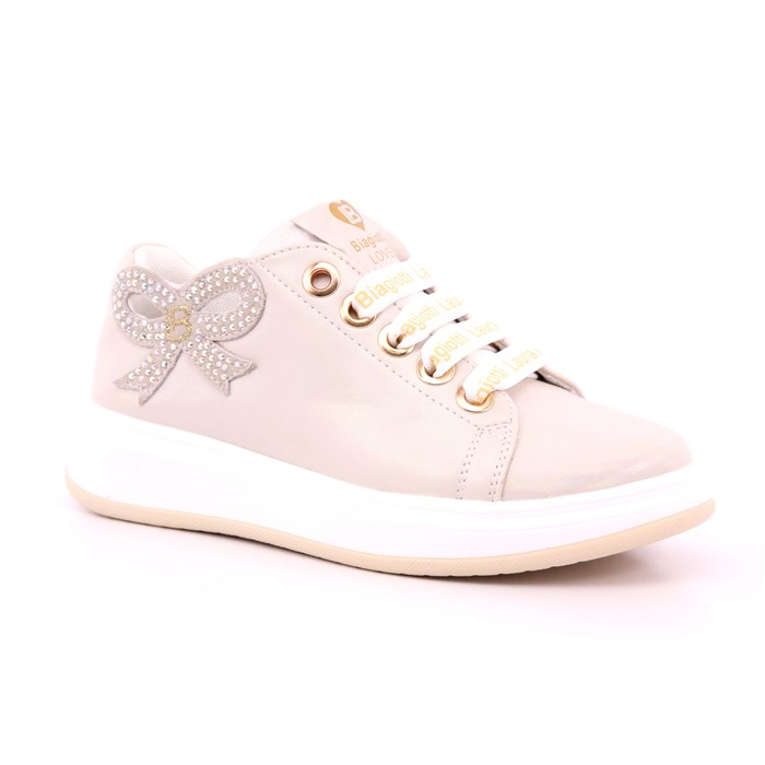 Scarpa Allacciata Laura Biagiotti Bambina Cipria  Scarpe 109 - 8942A