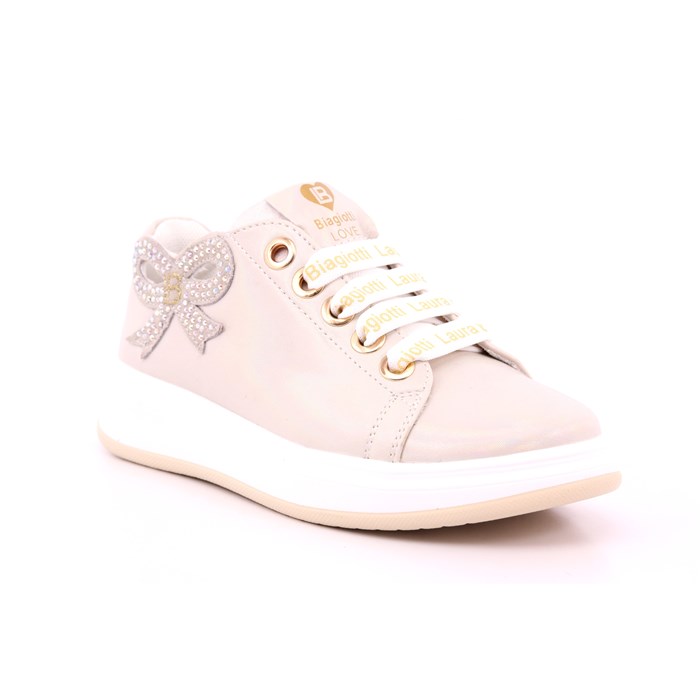 Scarpa Allacciata Laura Biagiotti Bambina Cipria  Scarpe 109 - 8942A