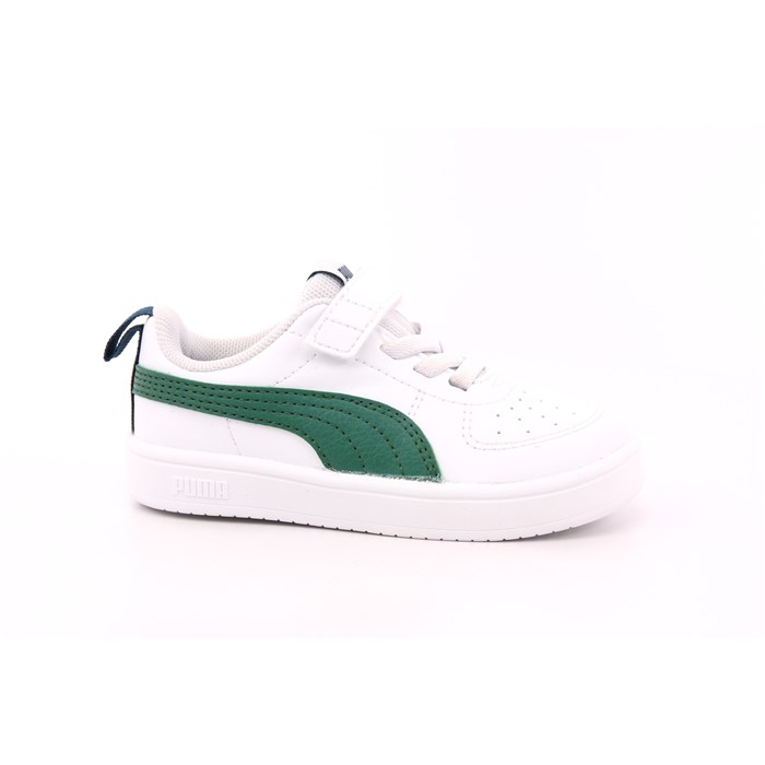 Scarpa Strappi + Elastico Puma Bambino Bianco  Scarpe 1307 - 38431426