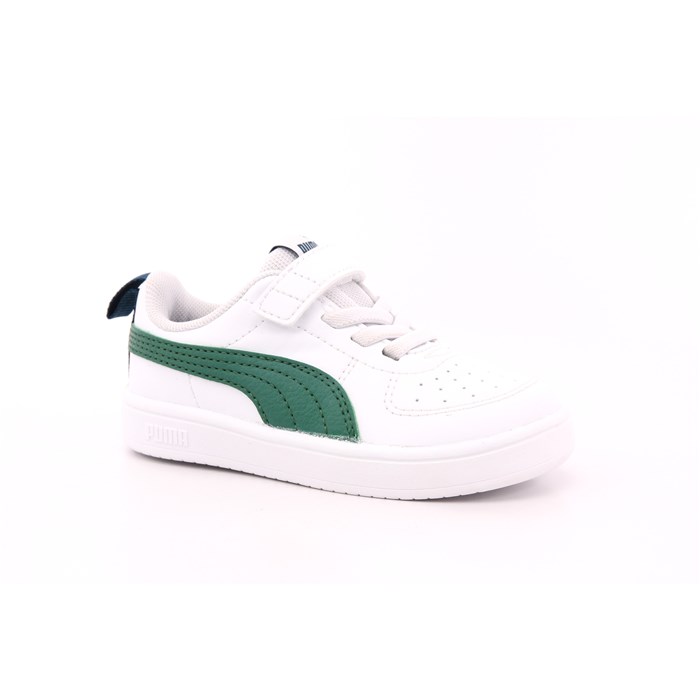 Scarpa Strappi + Elastico Puma Bambino Bianco  Scarpe 1307 - 38431426