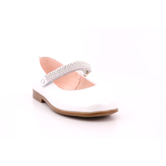 Ballerina Cerimonia Pablosky Bambina Bianco  Scarpe 420 - 354108