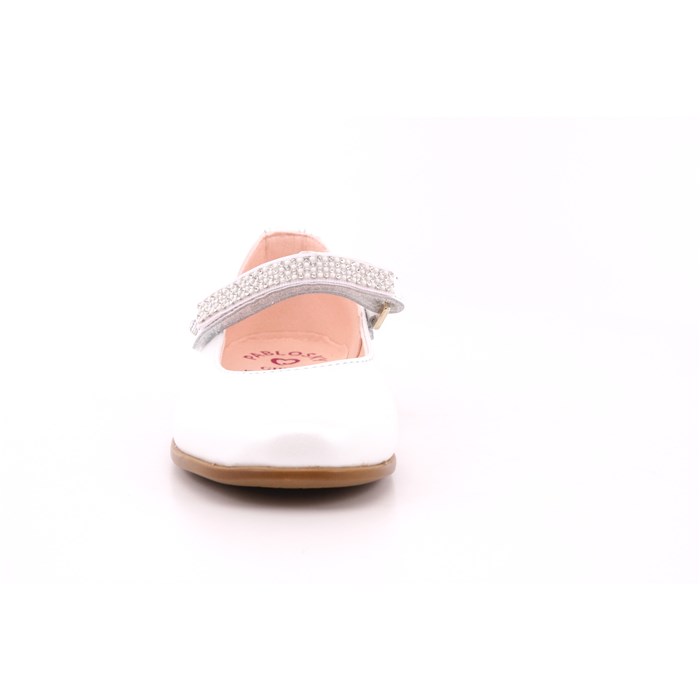 Ballerina Cerimonia Pablosky Bambina Bianco  Scarpe 420 - 354108