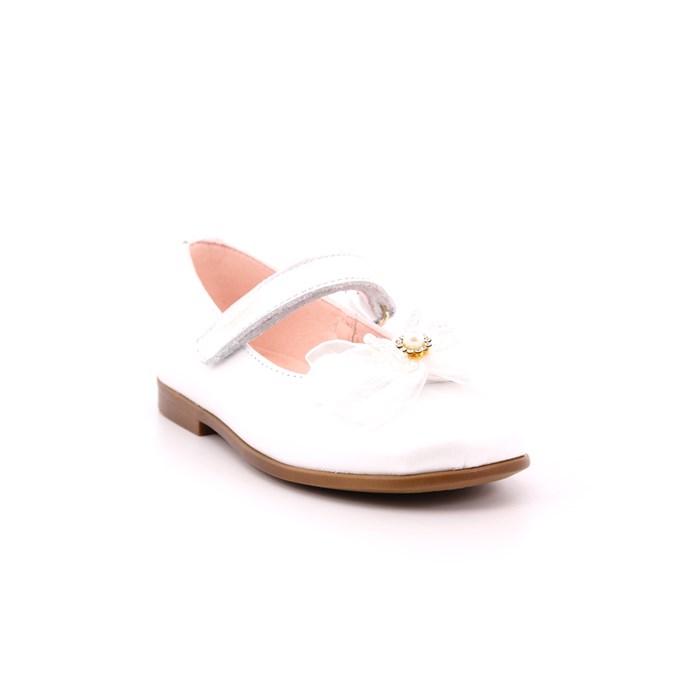 Ballerina Cerimonia Pablosky Bambina Bianco  Scarpe 421 - 354208