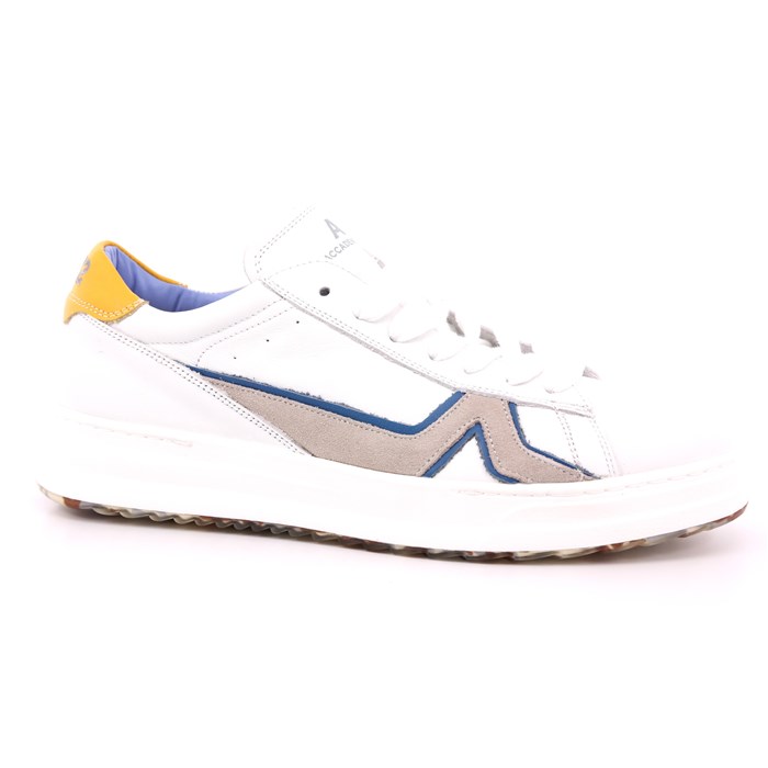 Scarpa Allacciata Accademia 72 Uomo Bianco  Scarpe 5 - AC-021C