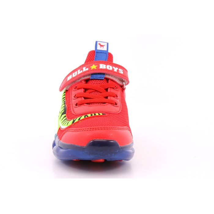 Scarpa Strappi + Elastico Bull Boys Bambino Rosso  Scarpe 37 - DNAL2130