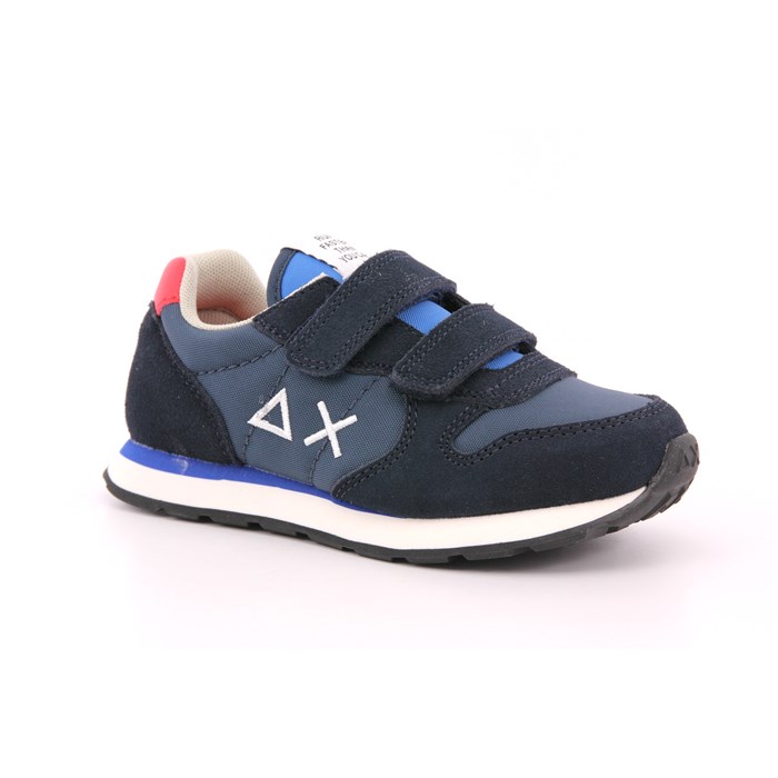 Scarpa Strappi Sun68 Bambino Blu  Scarpe 142 - Z34301B