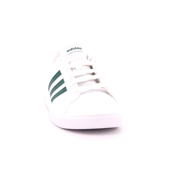 Scarpa Allacciata Adidas Bambino Bianco  Scarpe 1291 - IG4830