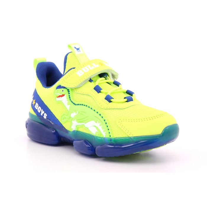 Scarpa Strappi + Elastico Bull Boys Bambino Giallo  Scarpe 38 - DNAL4502