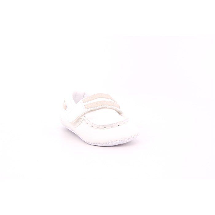 Scarpina Culla Chicco Bambino Bianco  Scarpe 727 - 071048