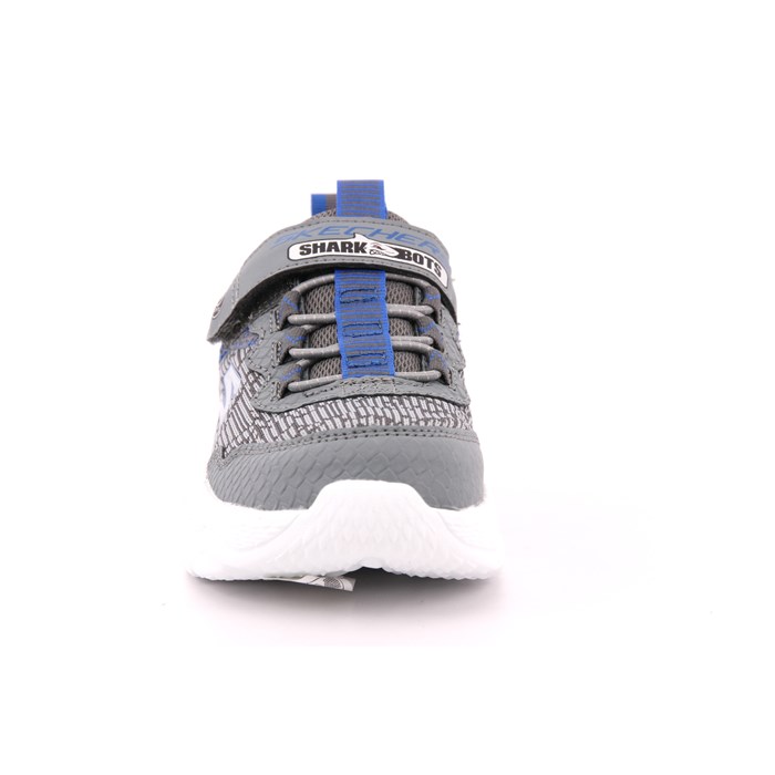 Scarpa Strappi + Elastico Skechers Bambino Grigio  Scarpe 276 - 400617L