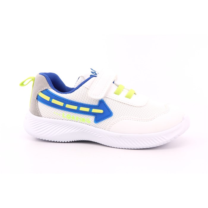 Scarpa Strappi + Elastico Garvalin Bambino Bianco  Scarpe 116 - 242812-C