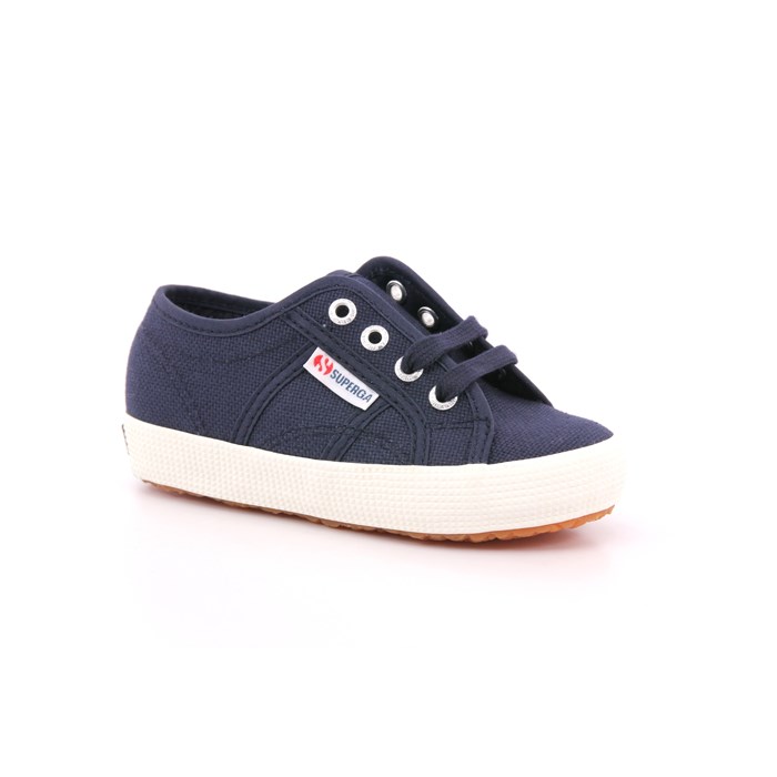 Scarpa Allacciata Superga Bambino Blu  Scarpe 347 - S 00CCM0