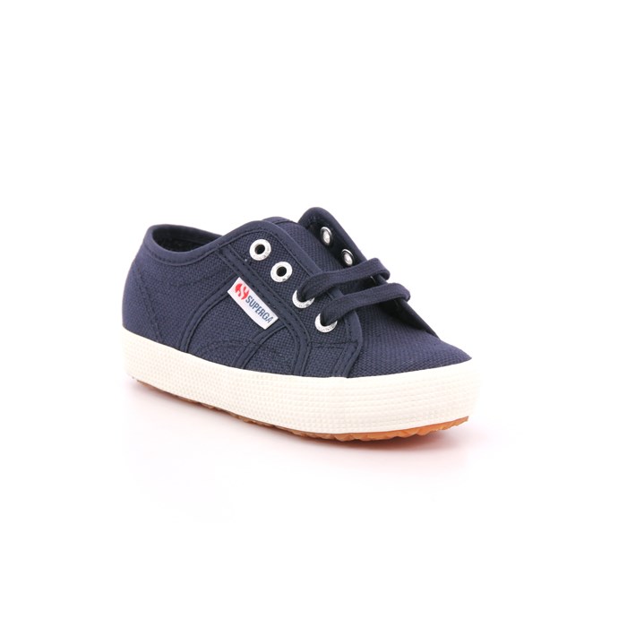 Scarpa Allacciata Superga Bambino Blu  Scarpe 347 - S 00CCM0