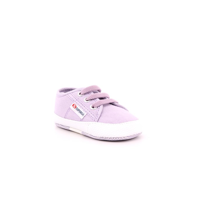 Scarpina Culla Superga Bambino Lilla  Scarpe 354 - S 1116JW