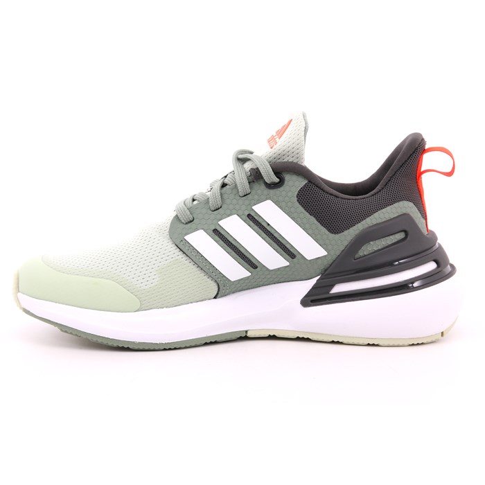 Scarpa Allacciata Adidas Bambino Verde  Scarpe 1322 - HP6128