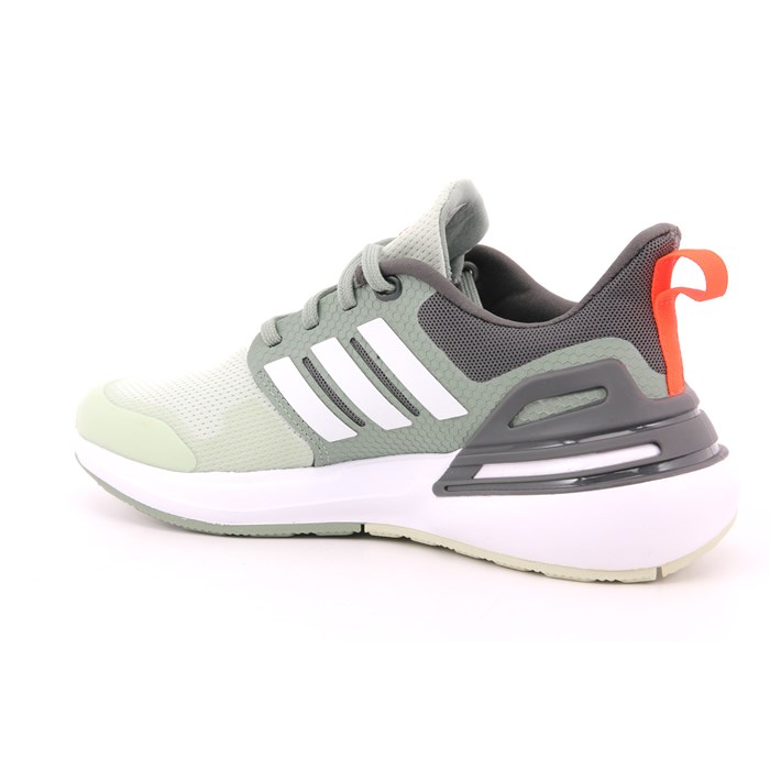 Scarpa Allacciata Adidas Bambino Verde  Scarpe 1322 - HP6128