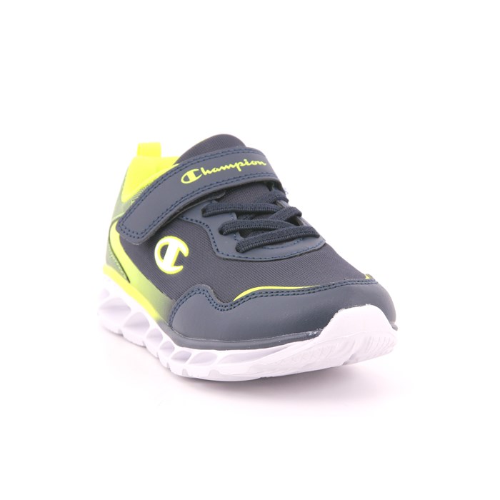 Scarpa Strappi + Elastico Champion Bambino Blu  Scarpe 1092 - S32847