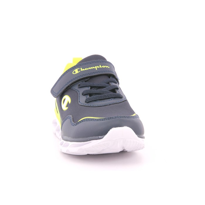 Scarpa Strappi + Elastico Champion Bambino Blu  Scarpe 1092 - S32847