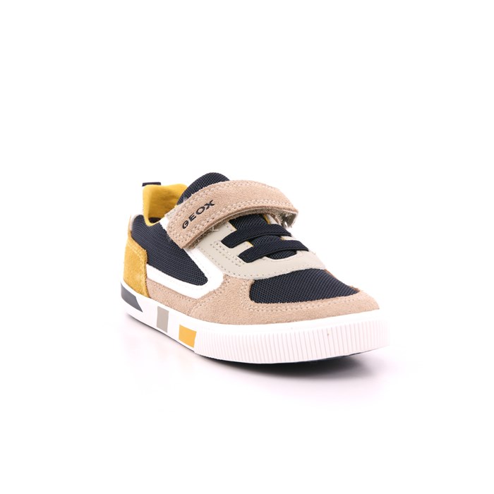 Scarpa Strappi + Elastico Geox Bambino Beige  Scarpe 522 - B45A7B