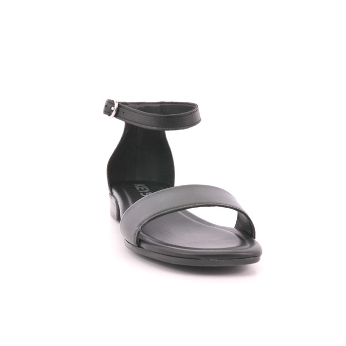 Sandalo Keys Donna Nero  Scarpe 184 - K-9570B