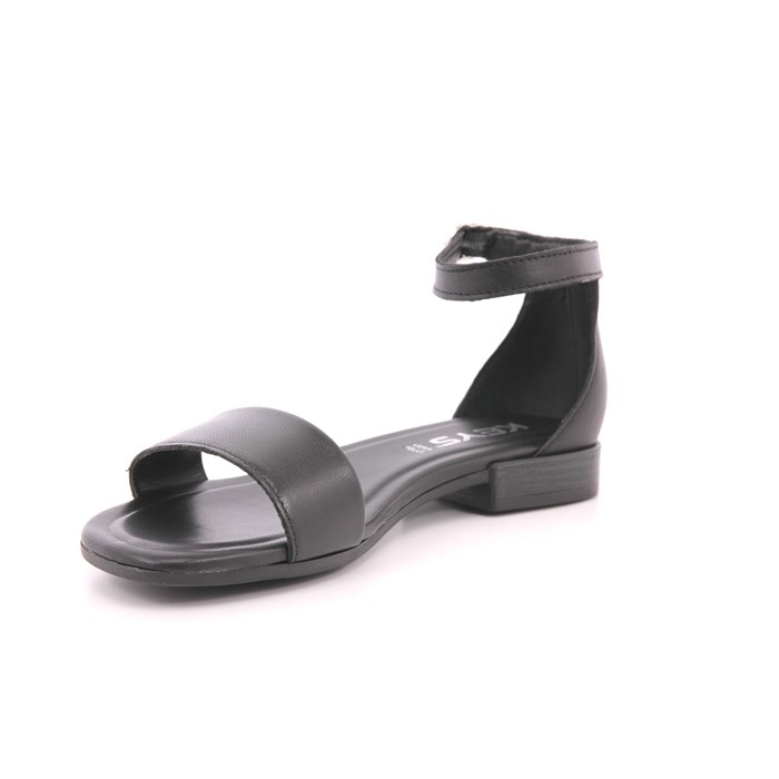 Sandalo Keys Donna Nero  Scarpe 184 - K-9570B