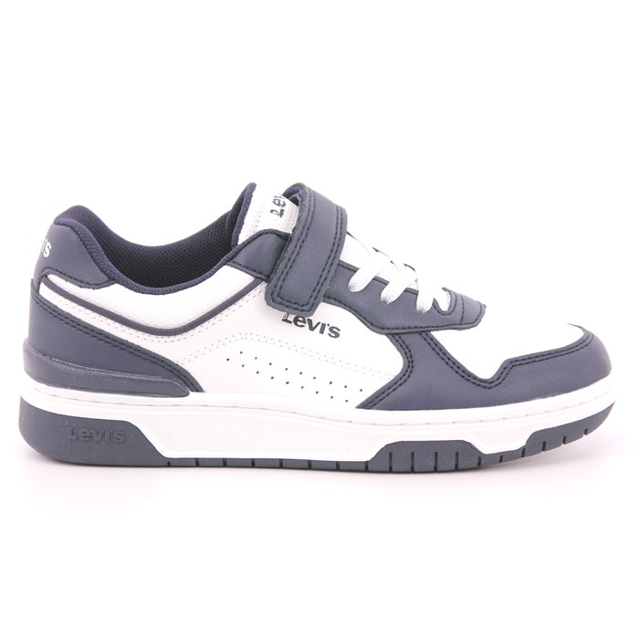 Scarpa Strappi + Elastico Levi's Bambino Bianco / Blu Scarpa Strappi + Elastico Levi's Bambino Bianco / Blu Scarpe 267 - VDER