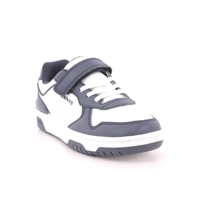 Scarpa Strappi + Elastico Levi's Bambino Bianco / Blu  Scarpe 267 - VDER