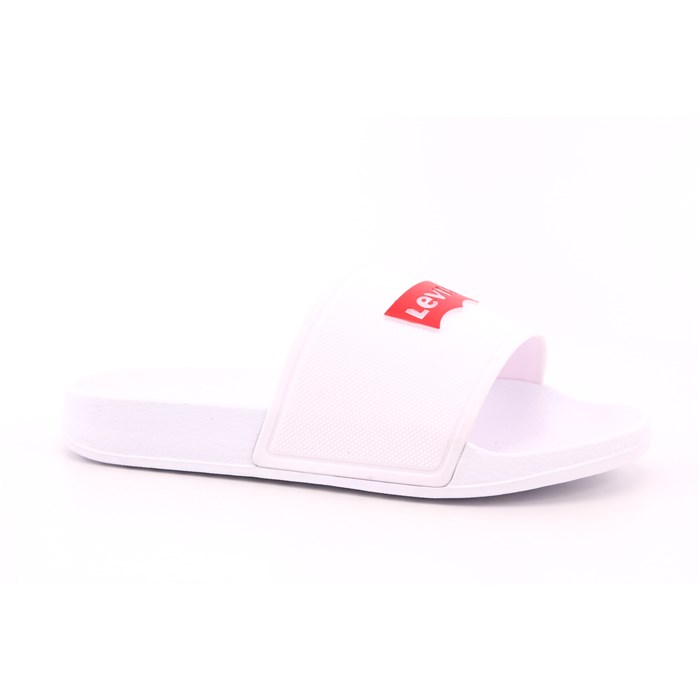 Ciabatte Levi's Bambino Bianco  Scarpe 273 - VPOT