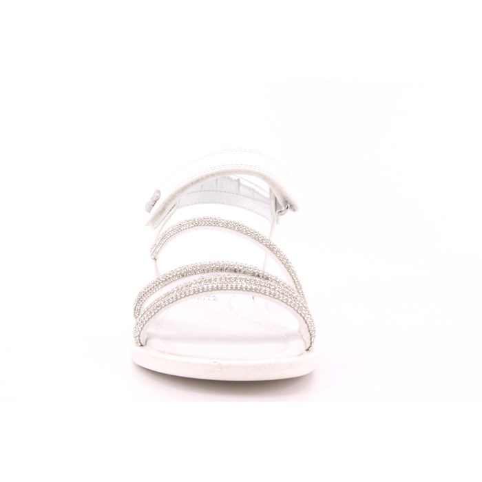 Sandalo Asso Bambina Bianco  Scarpe 595 - AG16275B