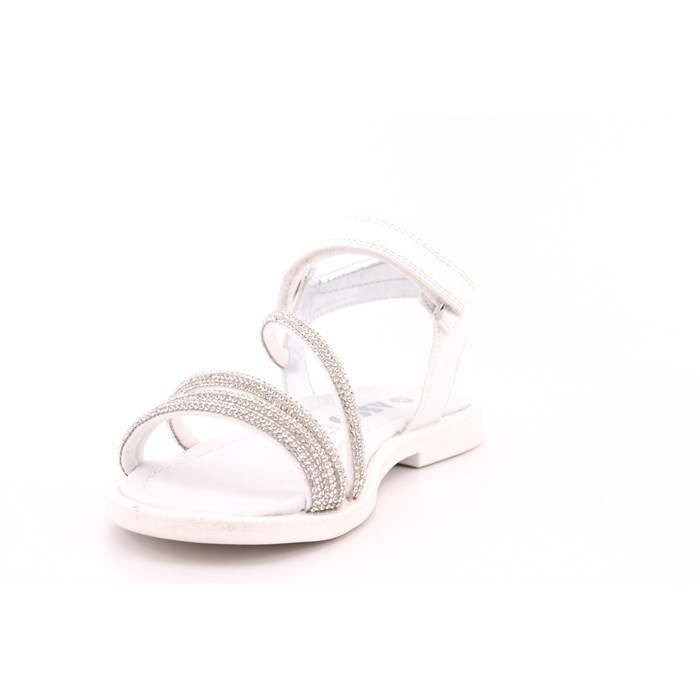 Sandalo Asso Bambina Bianco  Scarpe 595 - AG16275B