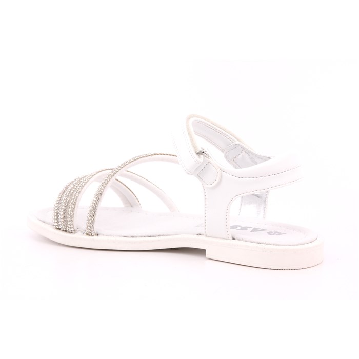 Sandalo Asso Bambina Bianco  Scarpe 595 - AG16275B