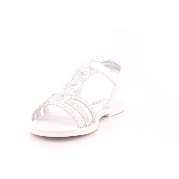 Sandalo Asso Bambina Bianco  Scarpe 597 - AG16274B