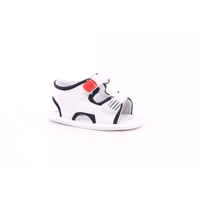 Scarpina Culla Chicco Bambino Bianco  Scarpe 745 - 071064