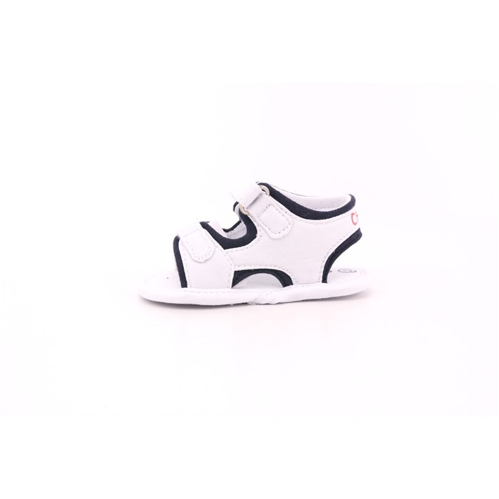 Scarpina Culla Chicco Bambino Bianco  Scarpe 745 - 071064