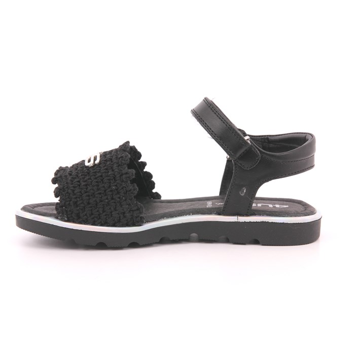 Sandalo Paciotti 4us Bambina Nero  Scarpe 51 - 42832C