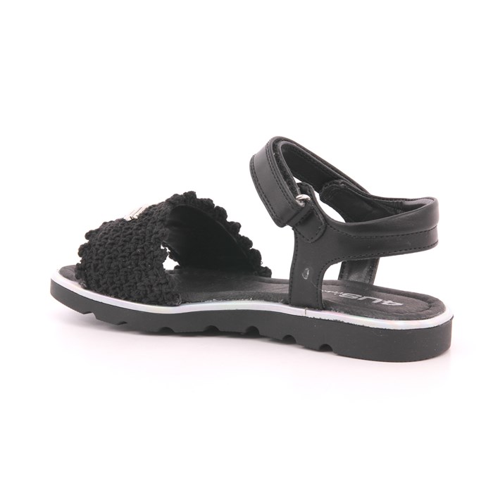 Sandalo Paciotti 4us Bambina Nero  Scarpe 51 - 42832C