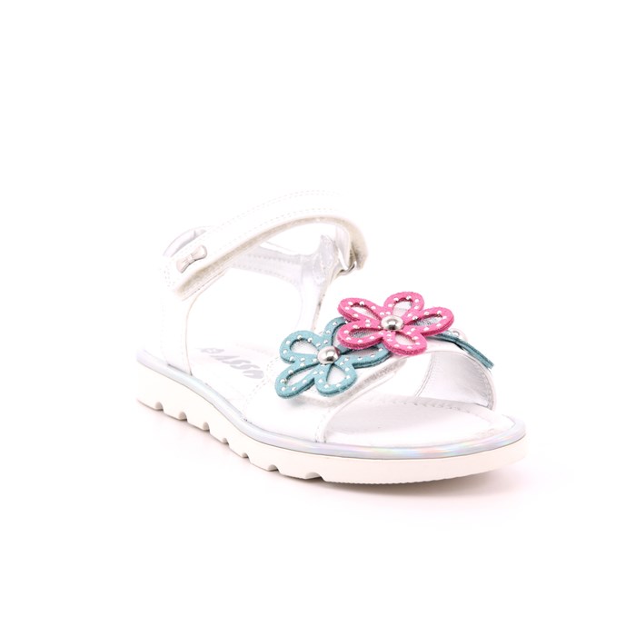 Sandalo Asso Bambina Bianco  Scarpe 601 - AG16203A