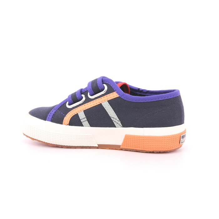 Scarpa Strappi Superga Bambino Blu  Scarpe 361 - S 81421W