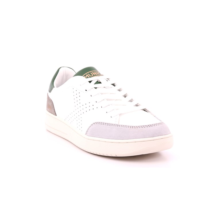 Scarpa Allacciata Munich Uomo Bianco  Scarpe 187 - 8837013