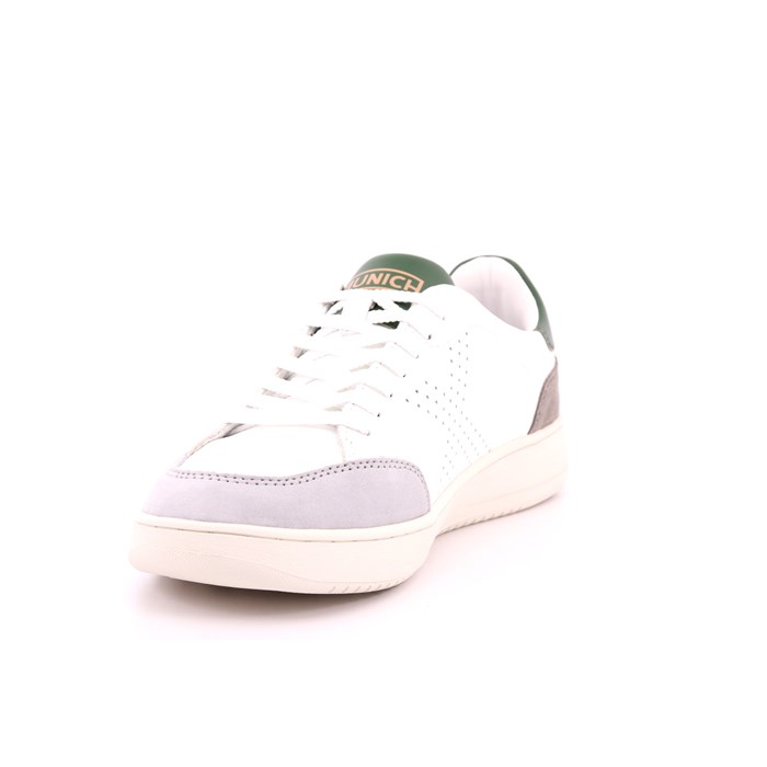 Scarpa Allacciata Munich Uomo Bianco  Scarpe 187 - 8837013