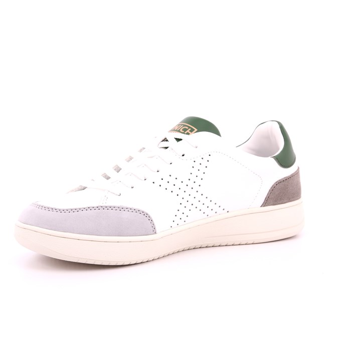Scarpa Allacciata Munich Uomo Bianco  Scarpe 187 - 8837013