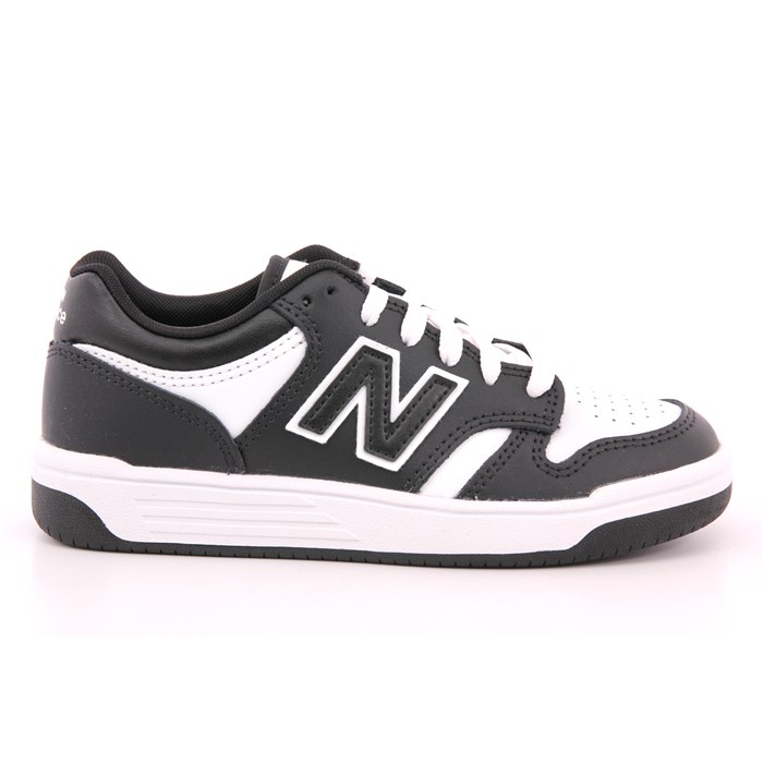 Scarpa Allacciata New Balance Bambino Bianco/nero Scarpa Allacciata New Balance Bambino Bianco/nero Scarpe 389 - PSB480BW
