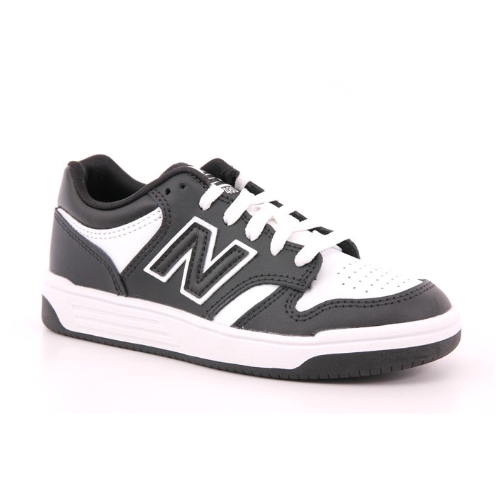 Scarpa Allacciata New Balance Bambino Bianco/nero  Scarpe 389 - PSB480BW