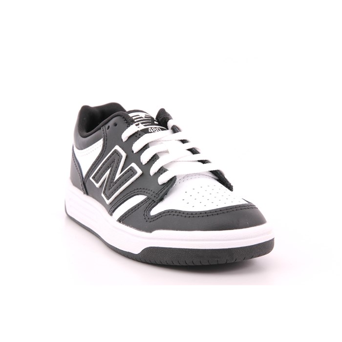 Scarpa Allacciata New Balance Bambino Bianco/nero  Scarpe 389 - PSB480BW