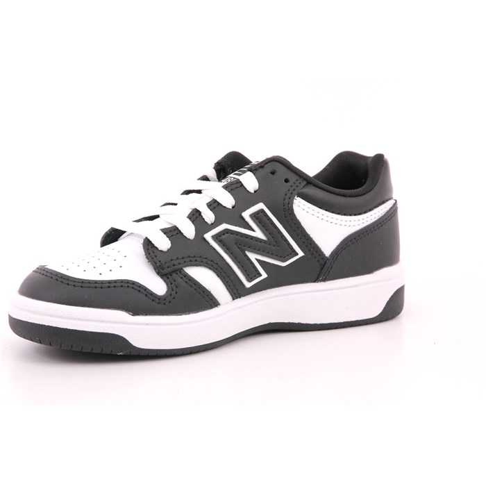 Scarpa Allacciata New Balance Bambino Bianco/nero  Scarpe 389 - PSB480BW