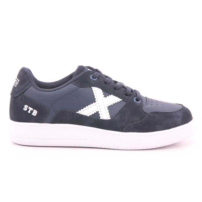 Scarpa Allacciata Munich Bambino Blu Scarpa Allacciata Munich Bambino Blu Scarpe 189 - 8022007